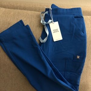 FIGS Royal Blue Yola Skinny Scrub Pants XS Regular